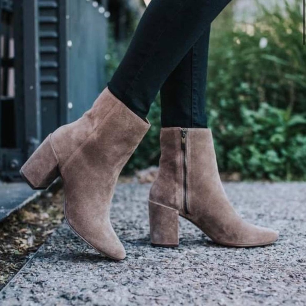NWB Thursday Highline Boots in Taupe